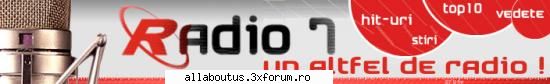 asculta radio7 la   .... cele mai noi hituri, cea mai buna muzica!!! (fara manele), only house,